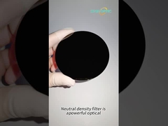 25Filtros de vidrio óptico de.4 mm 50 Filtros de densidad neutrales absorbentes