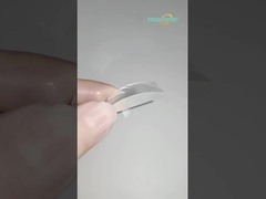 UV FS Lente cilíndrica convexa 632.8nm Lente cilíndrica 40 Rasguño