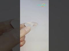 Prisma de cuña óptica de 633nm 25.4mm Risley Prisma de haz de dirección sin recubrimiento