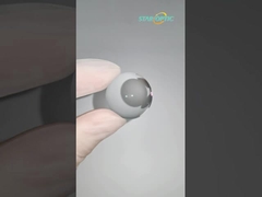 UV FS lente de vidrio esférico MgF2 recubrimiento doble lente convexa con montaje fijo